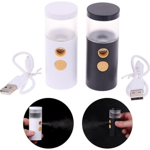 Portable Face Spray Bottle Professional Nano Facial Steamer Ultrasonic Ozone Face Sprayer Cold Beauty Hydrating Skin Care Tools