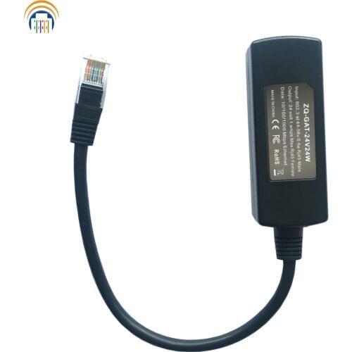 PoE Converter 24V 24W For Ubiquiti PoE Device gigabit PoE converter for 24 volt devices from 802.3af/at