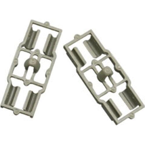 Gray Door Seal Clip Nylon Parts Replacement Universal 51717006757 8pcs Accessory For BMW E53 X5 Front+Rear