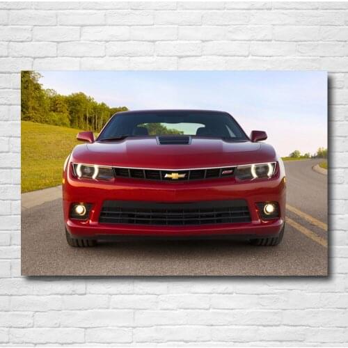 Modern Painting Chevrolets Camaro SS Muscle Supercar Wall Art Picture Posters Canvas Prints for Home Decor