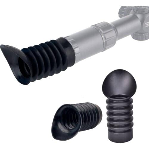 38mm inner Diameter Flexible Scalability Ocular Soft Rubber Cover Eye Protector Cover Hunting Accessory For Rifle