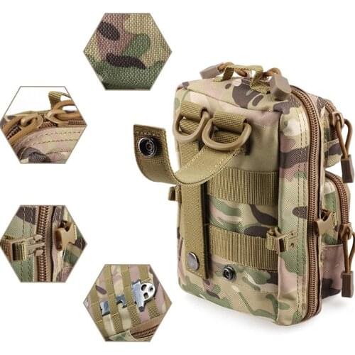 Tactical Outdoor Backpack Men Military Waterproof Crossbody Sports Travel Shoulder Hiking Hunting Waist Bag Men
