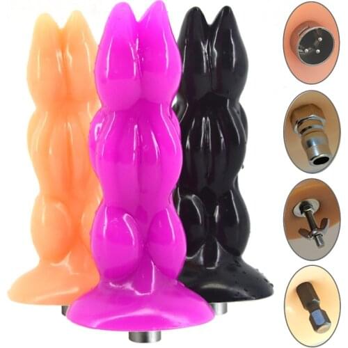 Traditional Sex Machine Attachment 3XLR Accessories Animal Crab Pliers Dildo Suction Cup Sex Love Machine For Women Man Y11