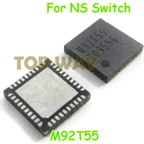 10PCS FOR NS Switch M92T55 chip motherboard charging management game Bluetooth-compatible socket control IC M92T55