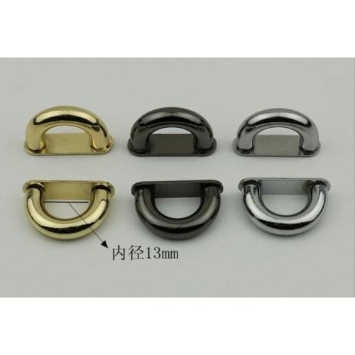 20 PCS/lot) Wholesale Handbag Hardware Accessories High-end handbag leather goods Metal arch bridge bag hook accessories