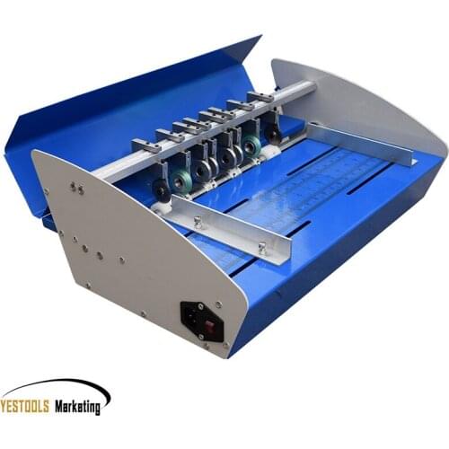 Electric paper creasing machine 460mm Electric folding machine paper creaser Scorer paper Cutter perforating machine 220V/110V