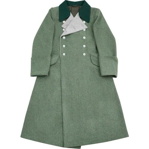 GUGD-007 WWII German M40 Allgemeine Elite General Wool Greatcoat