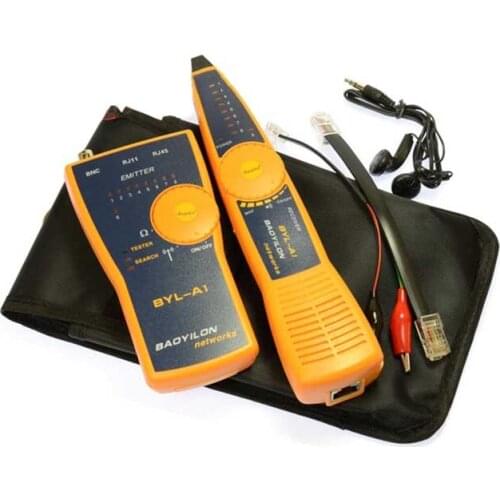 Multi-Functional Network Cable Tester RJ45 RJ11 Telephone Wire Tracker Line Finder BYL-A1