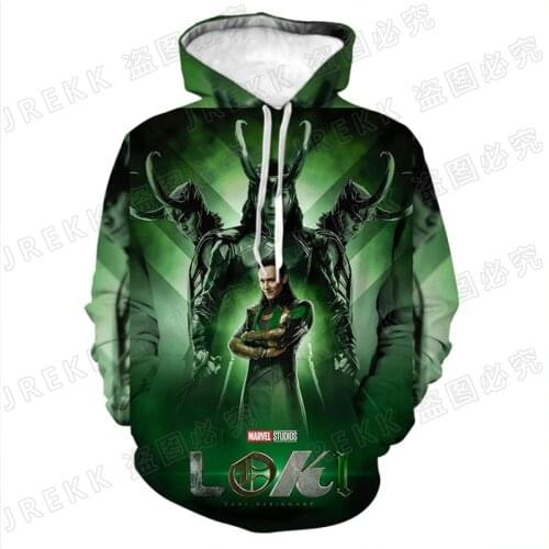Fashion Men Women Children Cool Sweatshirts Loki Laufeyson 3D Print Boy Girl Kids Hoodies Pullover Long Sleeve Streetwear Coat