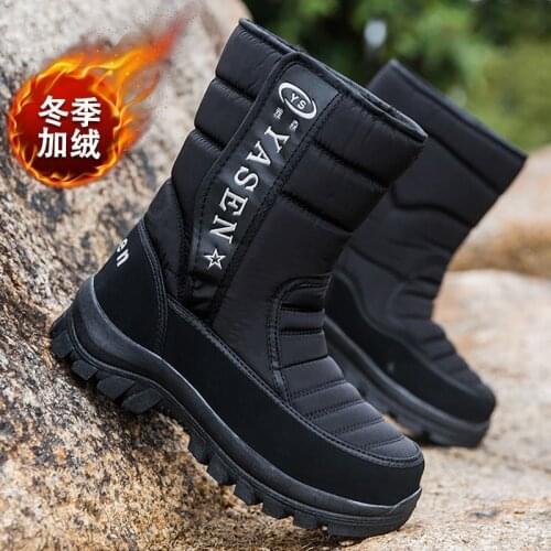 Men Shoes Winter Boots Mens Boots Short Boots Outdoor Botas Chaussure Homme