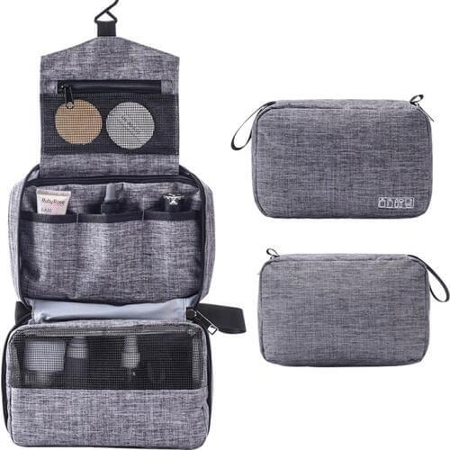 PLEEGA New Packing Cubes Waterproof Travel Large Capacity Storage Bag Portable Hook Wash Cosmetic Bag Fashion Travel Accessories