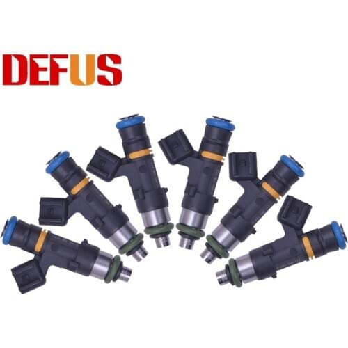 NEW 6x 650cc High Performance Fuel Injector EV14 60lb E85 0280158117 for Modified Cars Large Flow Nozzle Engine Injection Valve
