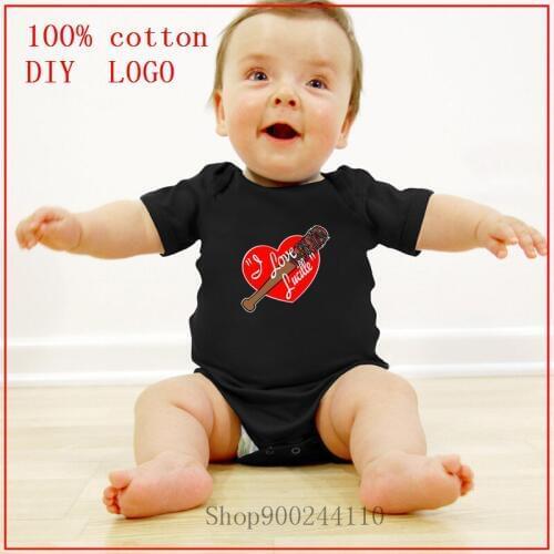 Newborn Baby Clothes Hot sale Girl Boy Clothing Bodysuits baby I Love Lucille Design 100%Cotton Rompers Costumes One-Pieces