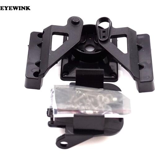 50PCS Servo bracket PT Pan/Tilt Camera Platform Anti-Vibration Camera Mount for Aircraft FPV dedicated nylon PTZ for 9G SG90