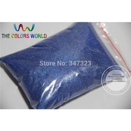 TCA709 0.05mm 002 Laser DARK BLUE Color holographic Glitter powder specular luster for nail,tatto art decoration dust