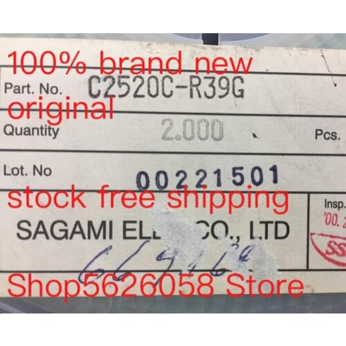 C2520C-R39G SMD 100% new original freeshipping STOCK 50PCS-2000PCS/LOT