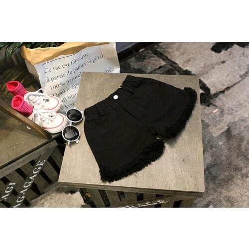 2020 kids clothes children New Summer Item Girl Fashion Denim Shorts hot shorts Two Colors