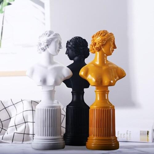 EUROPEAN DAVID VENUS GODDESS STATUE DECORATION LADY SCULPTURE HOME DECORATION LITTLE FIGURINE DISPLAY BAR HOTEL HUMAN STATUE