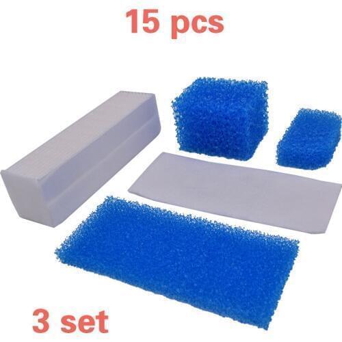 15 for Thomas Twin / Genius Hepa filter kit for Thomas 787203 vacuum cleaner parts Dual Aqua filter Genius Aqua filter