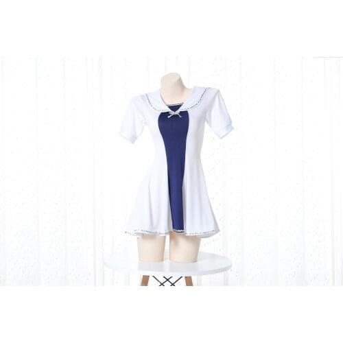 New Sexy Cute Lingerie Body Suit Women One Piece Dress Swimwear Lingerie Student Uniform Cosplay