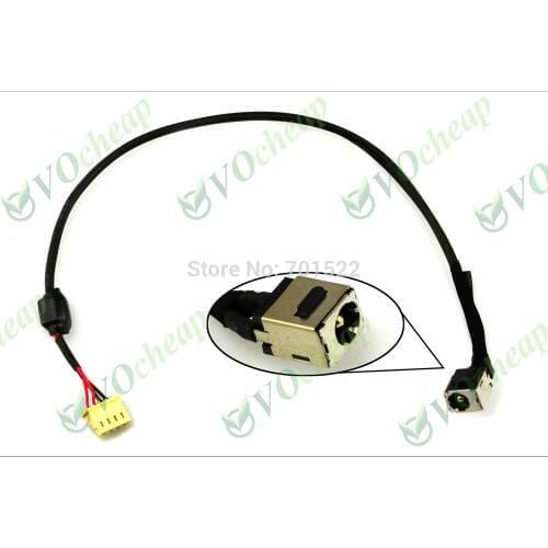 New Laptop DC power jack for Toshiba Satellite L600 L640 L640D L645 L645D Charging Port Socket Connector with cable - PJ123
