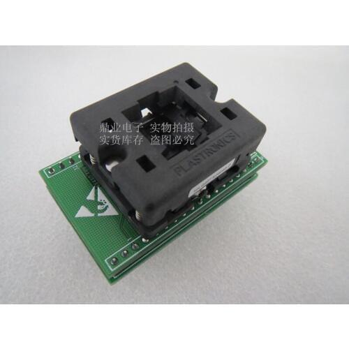 Opentop VQFN28 QFN28/DIP ATMEGA328P-MMH IC Burning seat Adapter testing seat Test Socket test bench in the stock free shipping