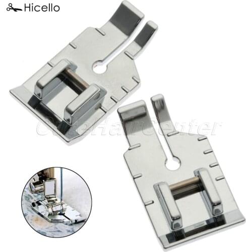 Hicello Presser Foot 1/4 "Quilting Feet Home Sewing Machine Presser Costura Heavy Machine Winners Truth Perfect Leap Brother