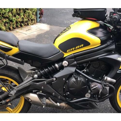 FOR Kawasaki ER6N ER-6N Motorcycle Tank Traction Pad Side Gas Knee Grip Protector Anti slip sticker