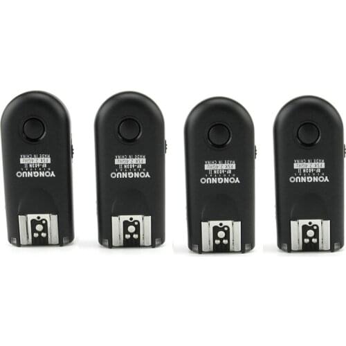 4pcs Transceiver Yongnuo RF-603 II Wireless Flash Trigger Remote Control For Nikon D800 D700 D3 D300S D7000 D7100 D5100 D90