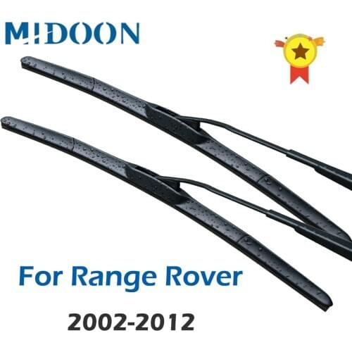 MIDOON Wiper Blades for Range Rover L322 / Vogue / HSE 2002 2003 2004 2005 2006 2007 2008 2009 2010 2011 2012