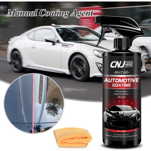 500ML Car Spray Wax Auto Cleaning Liquid Ceramic Spray Liquid Manual Quick Coat Polish Car Coating Agent Maintenance Tool Hot