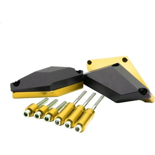 Motorcycle Engine Crash Guard Stator Cover Slider Falling Protector for Yamaha XJ6 FZ6 N/S/S2/Fazer 2010-2017 Gold