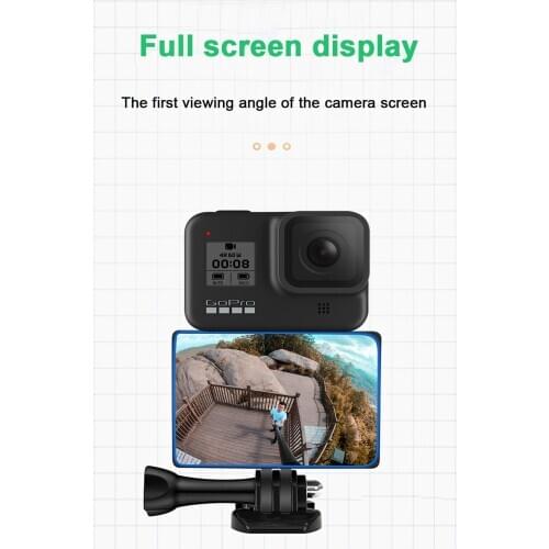 Selfie mirror is suitable for gopro accessories gopro9/8/7/6/5 universal selfie mirror refractor tripod selfie stick accessories