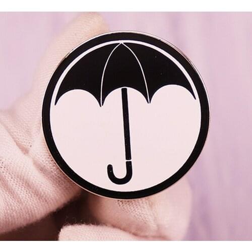 The Umbrella Academy Icon Logo Button Badge Pin TV Comic Fan Art Fashion Accessory Decor