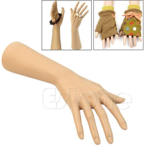 1Pc Nail Art Fake Model Watch Ring Bracelet Gloves Stand Display Mannequin Hand