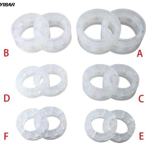 2pcs Car Shock Absorber Spring Bumper Power Auto-buffers A/B/C/D/E/F Type