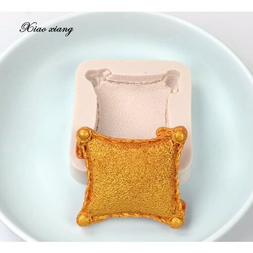 3D Pillow Shape Silicone Fondant Chocolate Resin Molds Sugarcraft Mold For Pastry Cup Cake Decorating Tools M798