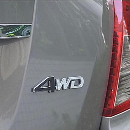 3D 4WD 4x4 Metal Sticker For Buick Alfa Romeo 159 147 156 Nissan Qashqai J11 Juke Tiida Almera X-Trail T32 T31 Note Accessories