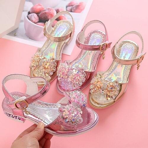 Kids shoes childrens sandals childrens sandals for summer princess shoes for little girls sandals children from 4 to 12 years