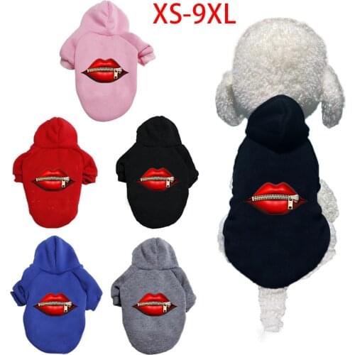 Designer Dog Clothes Hoodies Large Medium-sized Labrador Warm Velvet Sweater Jackets In Autumn Winter, Puppy Clothes Wholesale