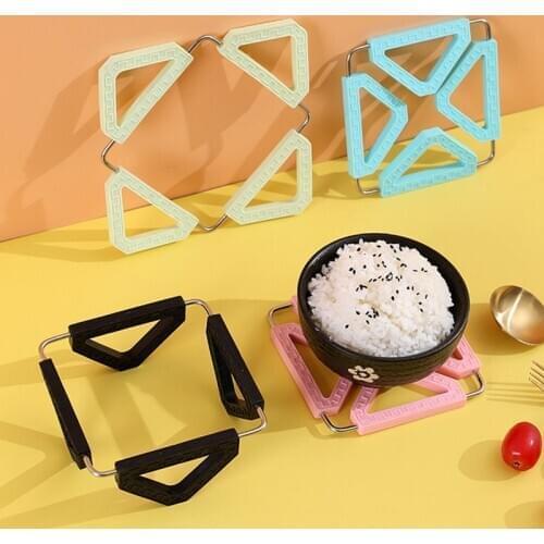 Home Dining Table Adjustable Silicone Mat Multifunctional Bowl Mat Insulation Table Mat Kitchen Accessories Gadgets