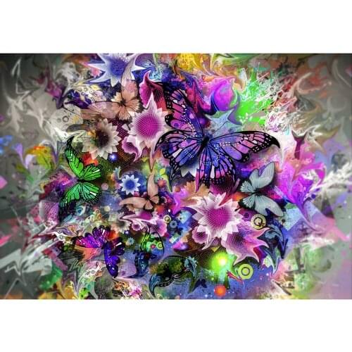 Dpsupr Diamond Painting 5D Full Square/Round Butterfly Daimond Rhinestone Embroidery Painting Cross Stitch Mosaic Gift