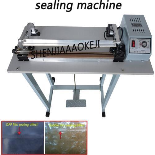 SF-400 Foot Pedal Impulse Plastic bags Sealer Heat package Sealing Machine shrinking equipment economic packaging tool 110V/220V