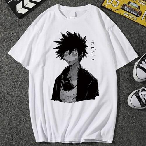 Harajuku T Shirt My Hero Academia Tshirt Dabi T-shirt Short Sleeve Tee Shirt Unisex