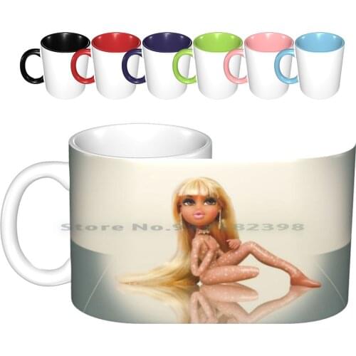 Bratz As Britney Spears Toxic Ceramic Mugs Coffee Cups Milk Tea Mug Bratz Britney Spears Toxic Music Video Doll 90s 2000s Kid