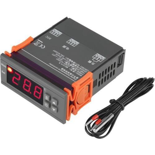 MH1210W AC 110 220V Digital Temperature Controller Thermostat Thermoregulator Calibration for incubator Relay LED 10A