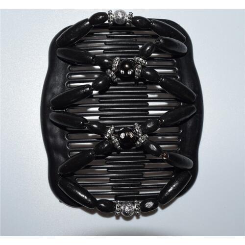 20pcs/lot fashion black silver beautiful luxury magic comb free shipping 2019