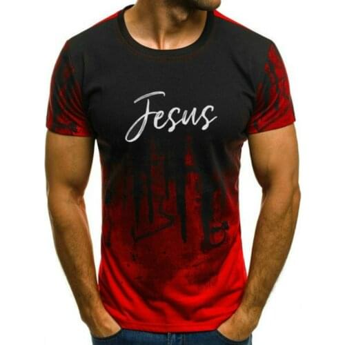 Mens Polyester T-shirt Exaggerated Visual Illusion Graphic Streetwear O-Neck Summer Novelty Style 2021