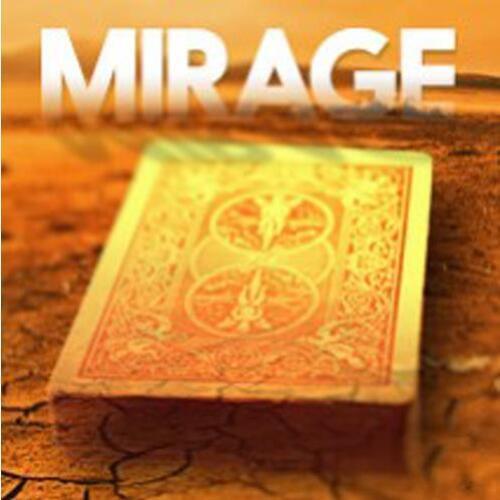 New Arrivals Mirage (Gimmick+Online Instructions),Close Up Magic Tricks,Illusion,Card Magic,Fun,Mentalism,Street Magic
