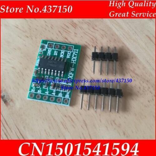 New small size HX711 module weighing sensor dedicated 24 bit precision AD pressure sensor module 24*16mm
